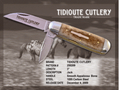 #250209 Jack Smooth Appaloosa Bone.