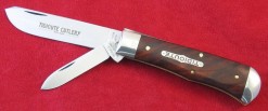 #734209J Tidioute Jack Cocobolo Rosewood handles. 1095 carbon steel. Released 3-25-09.