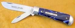 #734209J Tidioute Jack, Blue Denim Acrylic, 3 3/4" closed length. Released 3-27-09.