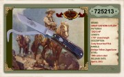 #725213 Hoof Pick, Antique Yellow Jigged Bone