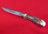 #735108 ECL Northfield UN-X-LD Burnt Stag, Liner Lock. 50 -- serialized.