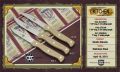 KITCHEN KNIVES - Stainless Steel, Muslin Micarta Handles