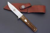 GEC H10 HUNTER, JIGGED FRONTIER BONE, 1095 CARBON