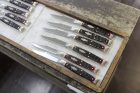 #63 NORTHFIELD UN-X-LD, FISH TAIL, COCOBOLO WOOD.